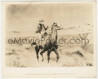 7p1440 PLAINSMAN candid 8x10 key book still 1936 Gary Cooper painted watercolor of Wild Bill Hickok!