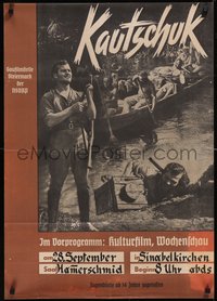 7p0096 GREEN HELL Austrian 1938 German movie about rubber plantations in Brazil, ultra rare!