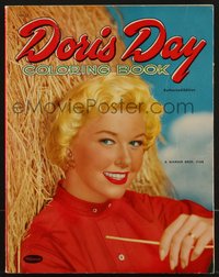 7p0097 DORIS DAY Whitman Publishing coloring book 1954 Warner Bros. authorized edition, ultra rare!