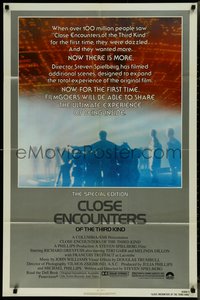 7p0282 CLOSE ENCOUNTERS OF THE THIRD KIND S.E. 1sh 1980 Steven Spielberg's classic, new scenes!