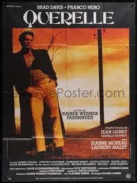 7p0087 QUERELLE style A French 1p 1982 Werner Fassbinder controversial gay romance, Brad Davis!