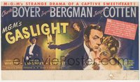 7p0130 GASLIGHT herald 1944 Ingrid Bergman, Joseph Cotten, Charles Boyer, ultra rare!