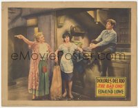 7p0766 BAD ONE LC 1930 Dolores Del Rio, Adrienne D'Ambricourt asks Edmund Lowe to leave, ultra rare!