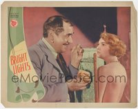 7p0785 BRIGHT LIGHTS LC 1930 sexy Dorothy Mackaill naked behind screen by Noah Beery, ultra rare!