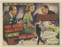 7p0663 CAREFREE TC 1938 Fred Astaire & Ginger Rogers dancing together again, Irving Berlin, rare!