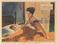 7p0790 CAVALCADE LC 1933 Diana Wynyard by sleeping Scott, Noel Coward, Best Picture, ultra rare!