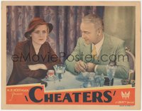 7p0794 CHEATERS LC 1934 pre-Hopalong Cassidy William Boyd seated with Dorothy Mackaill, ultra rare!