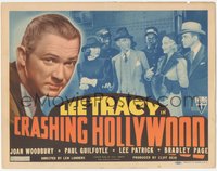 7p0668 CRASHING HOLLYWOOD TC 1938 ex-con Lee Tracy helps author Joan Woodbury write a screenplay!