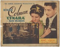 7p0669 CYNARA TC 1932 c/u of Ronald Colman & pretty Phyllis Barry, Kay Francis not shown, rare!