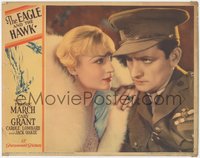 7p0815 EAGLE & THE HAWK LC 1933 best c/u of Carole Lombard & uniformed Fredric March, very rare!