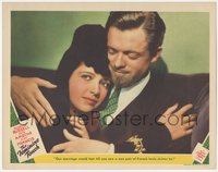 7p0821 FEMININE TOUCH LC 1941 French heels will ruin Kay Francis & Heflin's marriage, ultra rare!