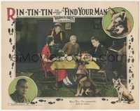 7p0822 FIND YOUR MAN LC 1924 canine star Rin-Tin-Tin in main image + in 2 inset images, ultra rare!