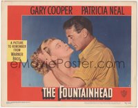 7p0826 FOUNTAINHEAD LC #5 1949 Gary Cooper about to rape Patricia Neal in Ayn Rand's classic