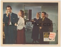 7p0835 GENTLEMAN'S AGREEMENT LC #6 1947 Gregory Peck, Dorothy McGuire, Garfield, Holm, Best Picture!