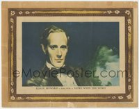 7p0845 GONE WITH THE WIND LC 1939 Seguso art portrait of Leslie Howard as Ashley, Best Picture!