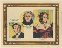 7p0846 GONE WITH THE WIND LC 1939 art of Carroll Nye, Laura Hope Crews & Ona Munson, ultra rare!