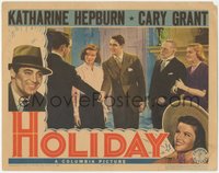 7p0864 HOLIDAY LC 1938 Katharine Hepburn, Cary Grant, Lew Ayres, Henry Kolker & Nolan, ultra rare!