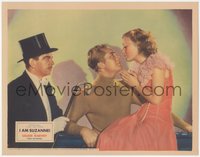 7p0869 I AM SUZANNE LC 1933 Leslie Banks loses Lilian Harvey to younger Gene Raymond, ultra rare!