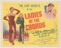 7p0692 LADIES OF THE CHORUS TC 1948 the love secrets of Marilyn Monroe at the start of her career!