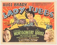 7p0695 LADY TUBBS TC 1935 Alice Brady gets rich & poses as English royal in society, ultra rare!