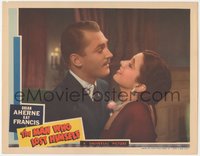 7p0894 MAN WHO LOST HIMSELF LC 1941 Kay Francis can tell Brian Aherne isn't her husband, ultra rare!