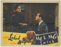 7p0900 MR. & MRS. SMITH LC 1941 Carole Lombard, Robert Montgomery, Alfred Hitchcock, ultra rare!