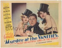 7p0906 MURDER AT THE VANITIES LC 1934 Jack Oakie w/near-naked Toby Wing & Fritchie, ultra rare!