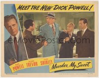 7p0907 MURDER, MY SWEET LC 1944 Dick Powell as Raymond Chandler's Philip Marlowe, Mike Mazurki!