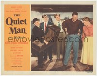 7p0937 QUIET MAN LC #4 R1957 John Wayne, Maureen O'Hara, Barry Fitzgerald, John Ford, ultra rare!