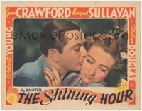 7p0955 SHINING HOUR LC 1938 super c/u of married Robert Young trying to kiss sad Joan Crawford!