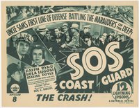 7p0721 SOS COAST GUARD chapter 8 TC 1937 Bela Lugosi, Ralph Byrd, Maxine Doyle, Crash, ultra rare!