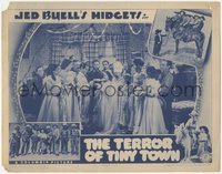 7p0976 TERROR OF TINY TOWN LC 1938 Jed Buell's Midgets in elaborate cowboy wedding, rare!