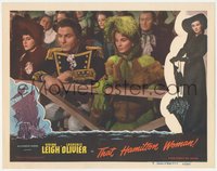 7p0979 THAT HAMILTON WOMAN LC #4 R1947 Laurence Olivier as Lord Nelson, Vivien Leigh, ultra rare!