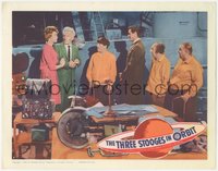 7p0985 THREE STOOGES IN ORBIT LC 1962 Moe, Larry, Curly-Joe, Carol Christensen, Stroll & Sitka!