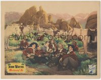 7p1003 WESTWARD HO LC 1935 John Wayne & cowboys break from traveling to sing a song, ultra rare!