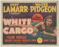 7p0748 WHITE CARGO TC 1942 Hedy Lamarr plays the tropical beauty Tondelayo, great full-length image!