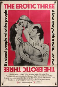 7p0564 SCRATCH HARRY 1sh 1970 Alex Matter, a love story with a twist, The Erotic Three, rare!