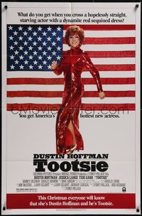 7p0618 TOOTSIE advance 1sh 1982 this Christmas everyone will know she's Hoffman and he's Tootsie!