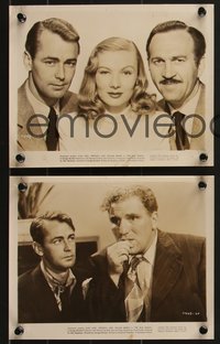 7p1533 BLUE DAHLIA 4 8x10 stills 1946 great images of sexy Veronica Lake, Alan Ladd, William Bendix!