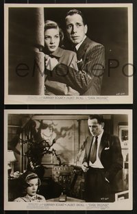 7p1523 DARK PASSAGE 5 8x10 stills 1947 Daves, great images of Humphrey Bogart & sexy Lauren Bacall!