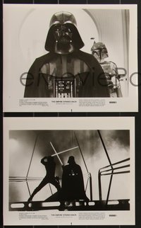 7p1509 EMPIRE STRIKES BACK 8 from 8.25x10 to 8.25x10.25 stills 1980 Darth Vader, Boba Fett & more!