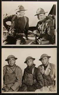 7p1497 FIGHTING 69th 10 8x10 stills 1940 WWI soldiers James Cagney, Pat O'Brien & George Brent!