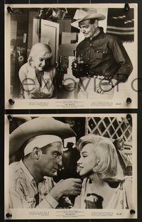 7p1518 MISFITS 6 8x10 stills 1961 great images of Marilyn Monroe, Clark Gable & Eli Wallach, Ritter!