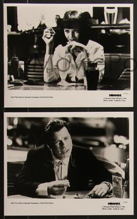 7p1489 PULP FICTION 13 8x10 stills 1994 Jackson, Travolta, Willis, Keitel, Willis, Tarantino!