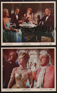 7p1514 TO CATCH A THIEF 8 color 8x10 stills 1955 Cary Grant, Grace Kelly, roulette, Hitchcock!