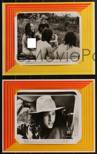 7p0094 WOODSTOCK 8 8x10 stills on 11x14 backgrounds 1970 legendary rock 'n' roll concert!