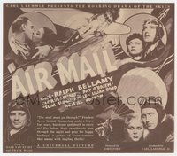 7p1239 AIRMAIL herald 1932 John Ford directed, Gloria Stuart, Pat O'Brien, Ralph Bellamy, ultra rare!