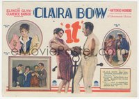 7p1257 IT herald 1927 great full-color images of sexy Clara Bow & Antonio Moreno, ultra rare!