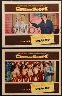 7p1116 LUCKY ME 8 LCs 1954 sexy Doris Day never had it so good, Robert Cummings, Phil Silvers