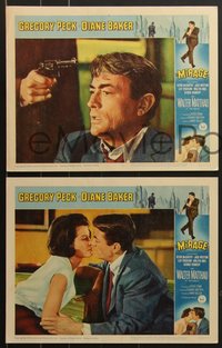 7p1124 MIRAGE 8 LCs 1965 is the key to Gregory Peck's secret in his mind, or in Diane Baker's arms?